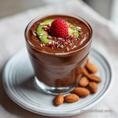 Creamy Chocolate Avocado Smoothie Vegan in 5 Min