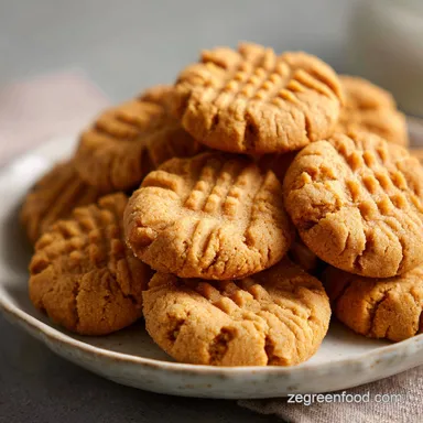 Vegan Peanut Butter Cookies: Chewy