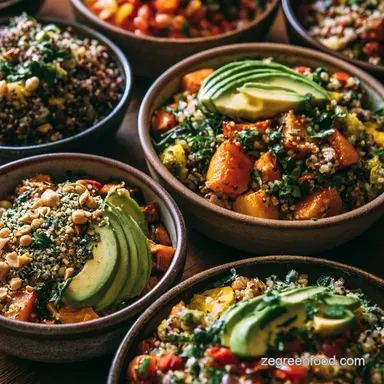Easy Vegan Quinoa Salad Recipes for Meal Prep