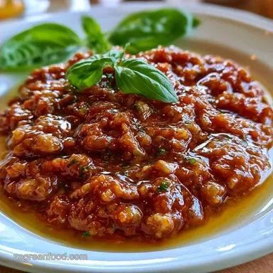 Red Pepper Pesto in 10 Minutes