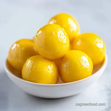 Lemon Energy Balls in 10 Minutes with Almond and Coconut Recipe Card