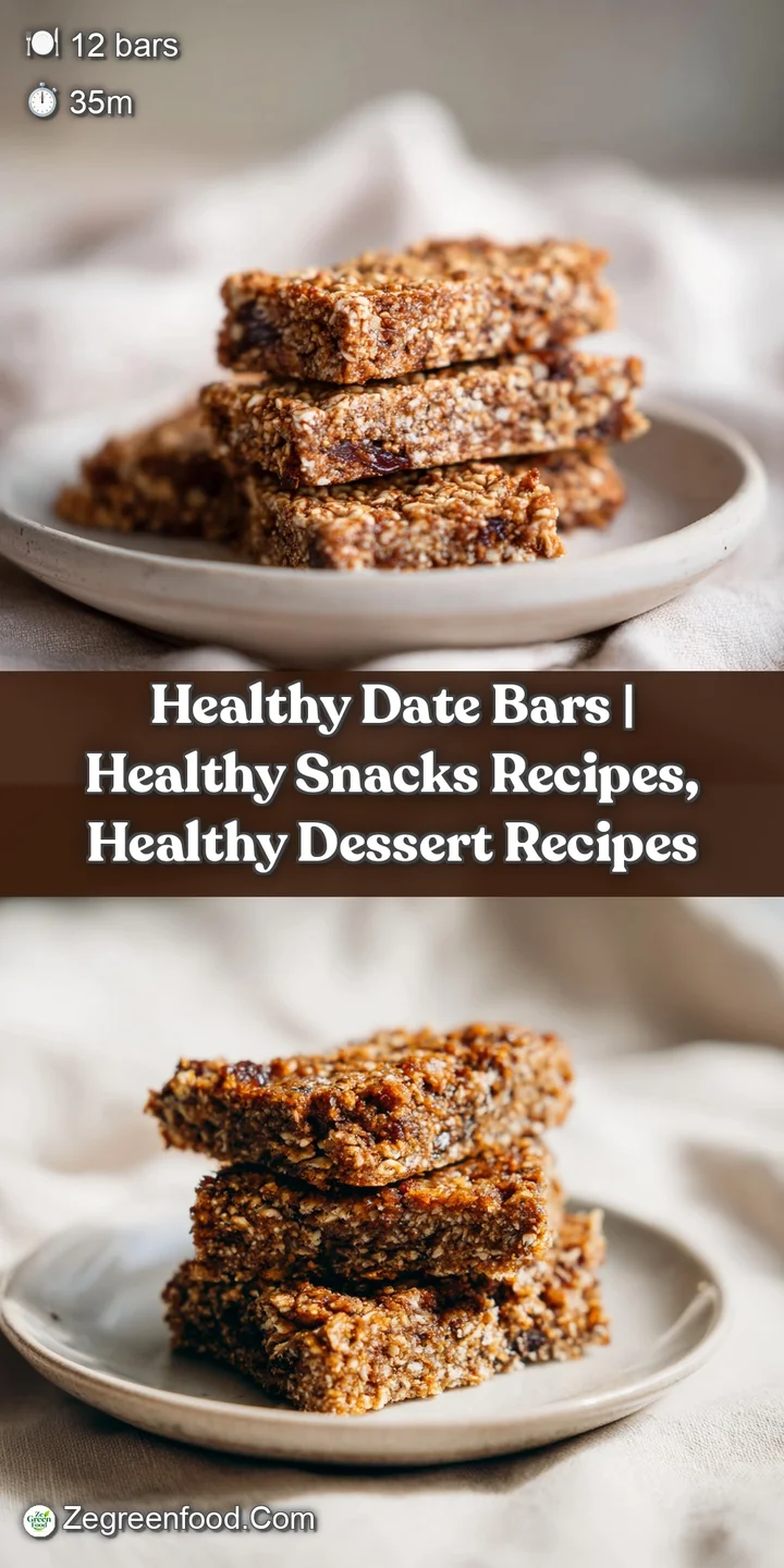 Close-up of a dense date and oat bar showing sweet, caramel-like date swirls and hearty oats.
