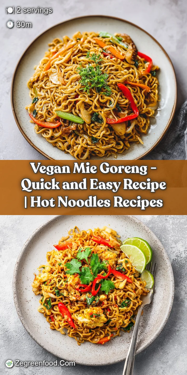 Close-up of tender, slightly chewy noodles coated in a rich, dark sauce, with vibrant orange carrot shreds and crunchy bea...