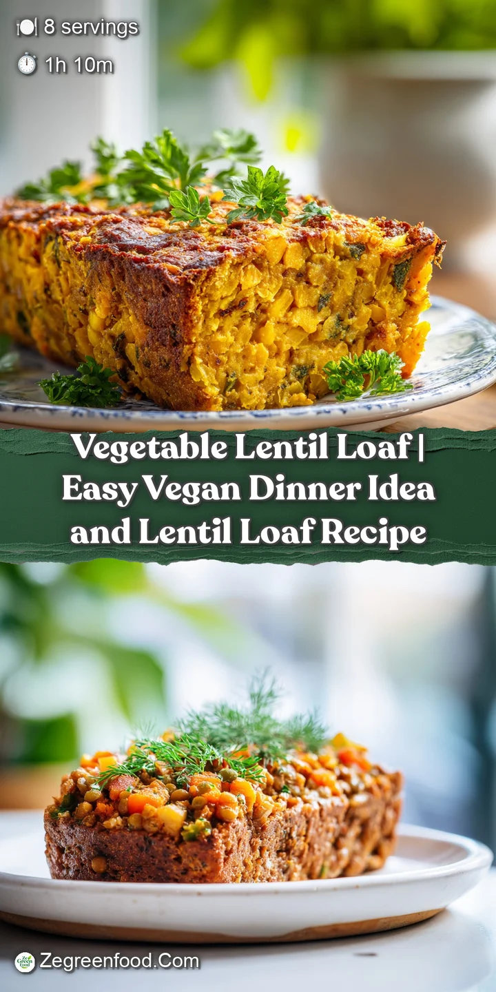 Close-up of a moist, earthy lentil loaf slice, showcasing its tender texture and savory goodness.