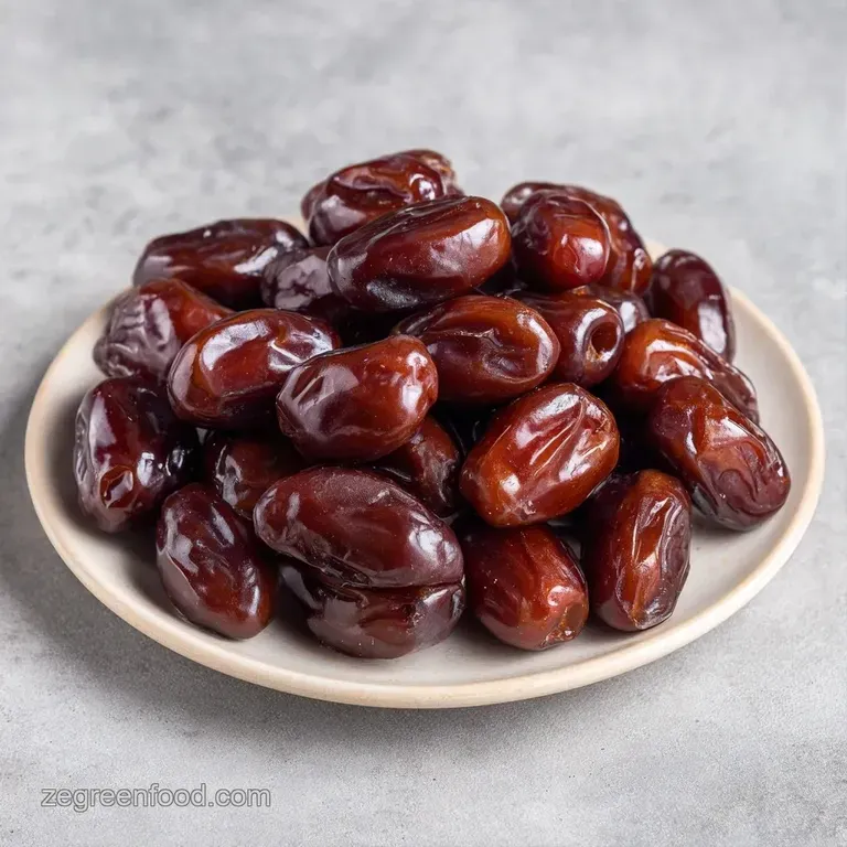 A neat arrangement of shimmering nut clusters on a white marble slab, accented by a sprig of fresh green mint.