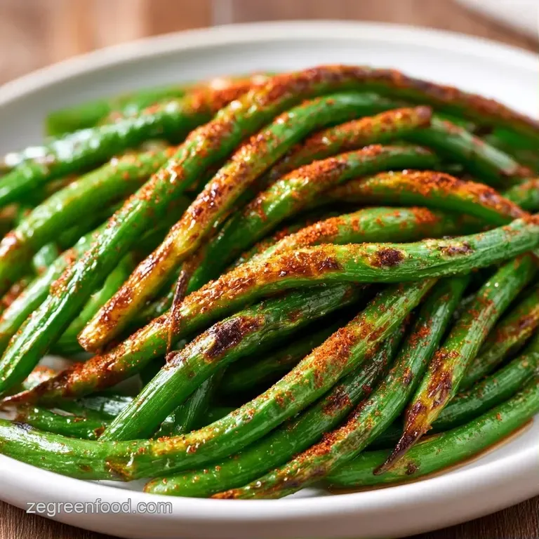 Bright green charred stalks arranged elegantly on a matte black plate with a sprinkle of coarse sea salt.