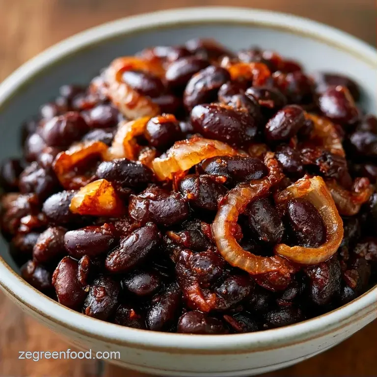 Vibrant layers of seasoned black beans, yellow corn, and cubed avocado arranged neatly on a bed of white basmati rice