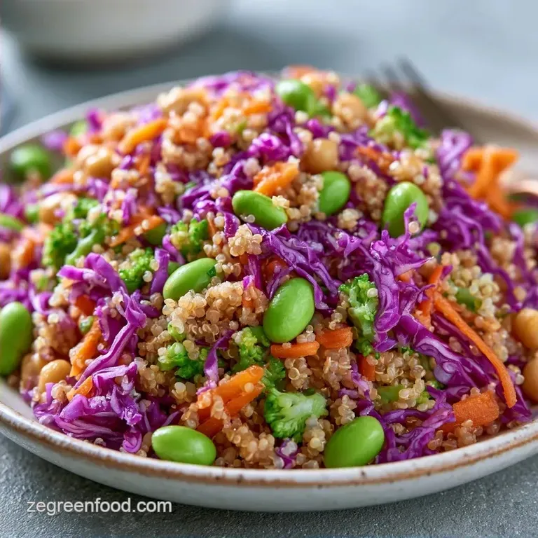 High Protein Cold Vegan Meal Prep Bowls