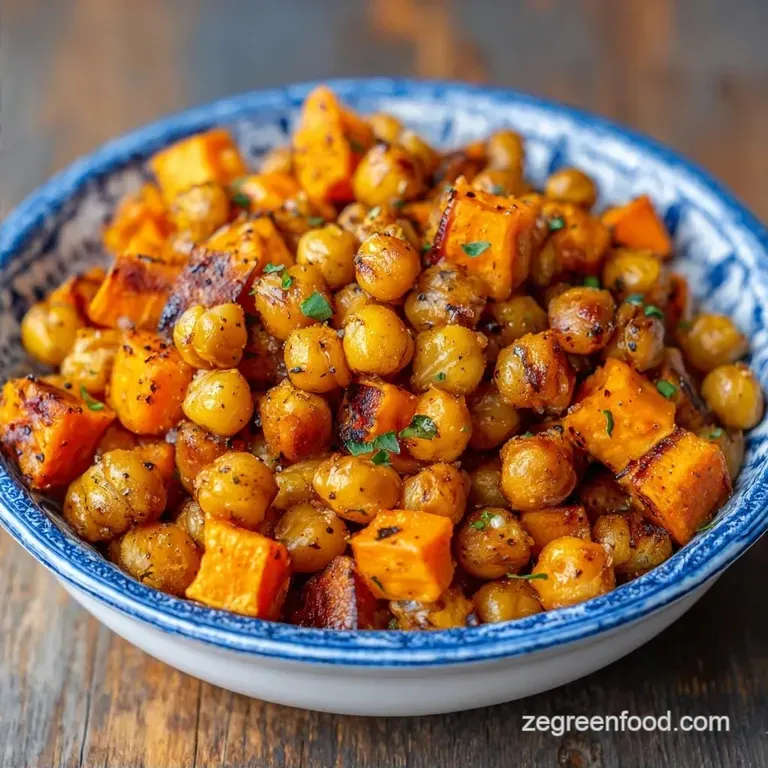 Easy Roasted Chickpea Bowl: Crispy and Nutrient-Dense