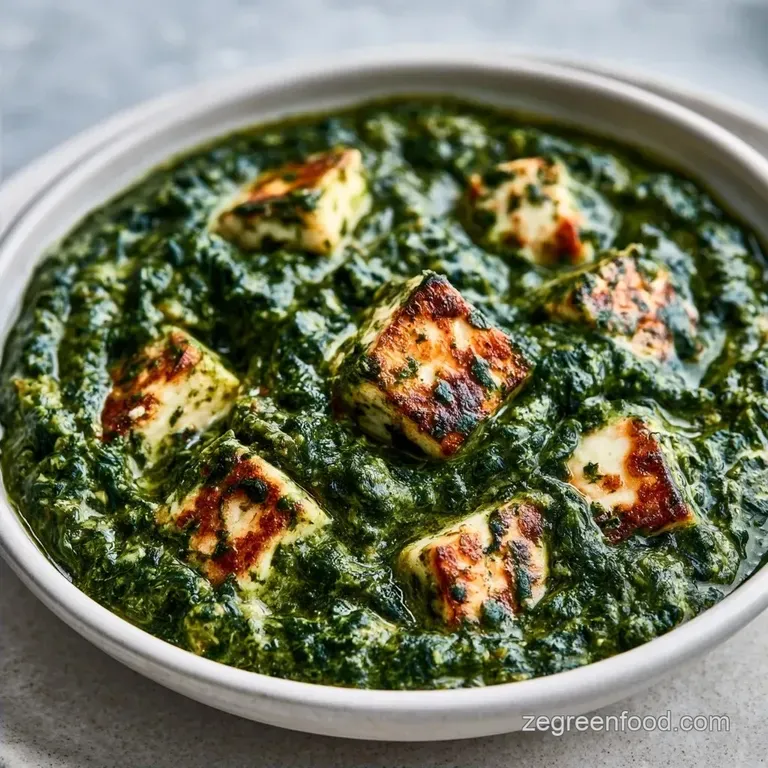 Vibrant Healthy Palak Paneer