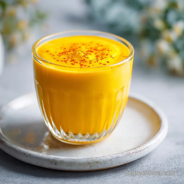 Tropical Mango Turmeric Smoothie Recipe