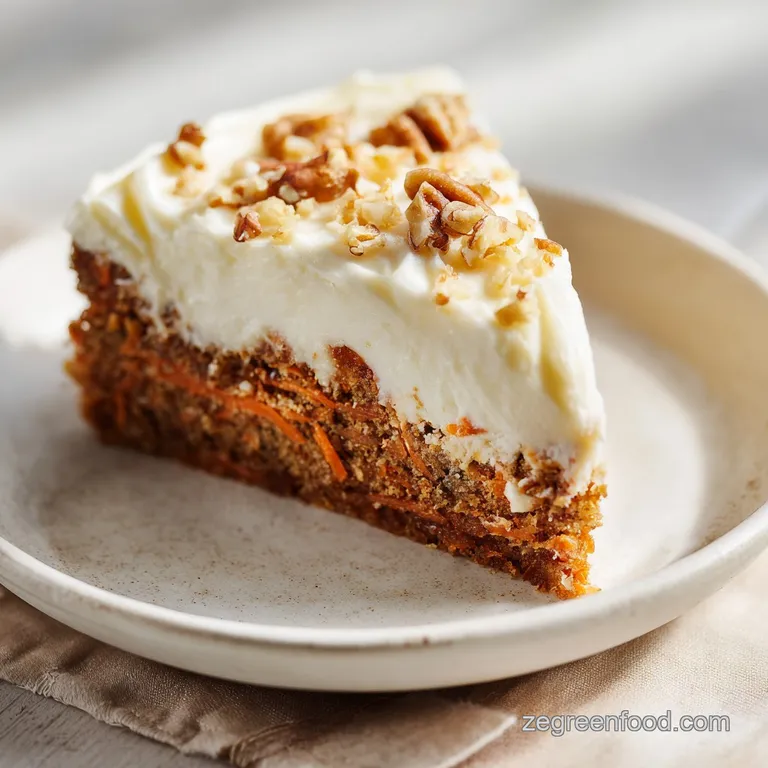 A neat slice of no-bake cheesecake shows layers of spiced cake and smooth cream cheese filling on a white plate.