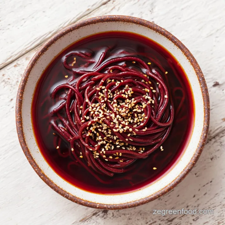Red Hot Miso Noodles: Spicy and Silky