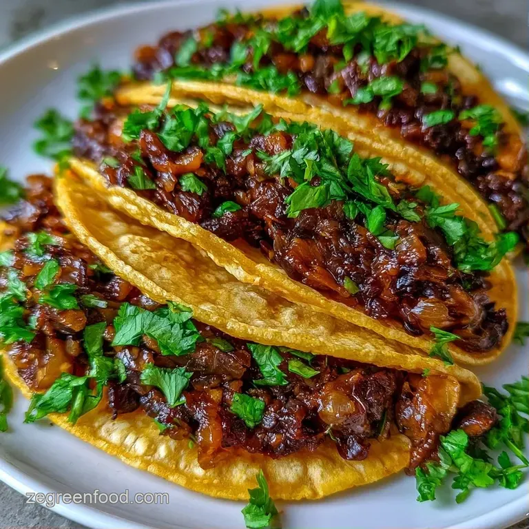 Three vibrant tacos on a rustic wooden board, accented by fresh lime wedges and a bowl of zesty red salsa.
