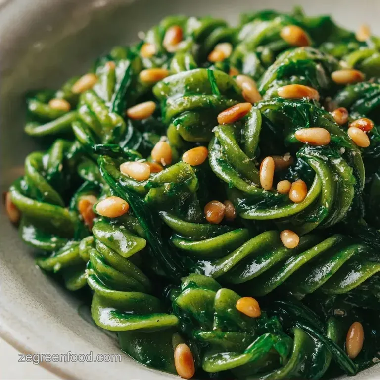 Simple Vegan Pesto Pasta: Velvety and Fresh