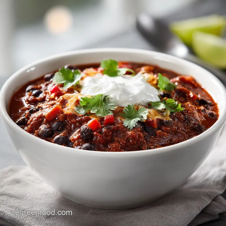Smoky Sweet Potato Bean Chili