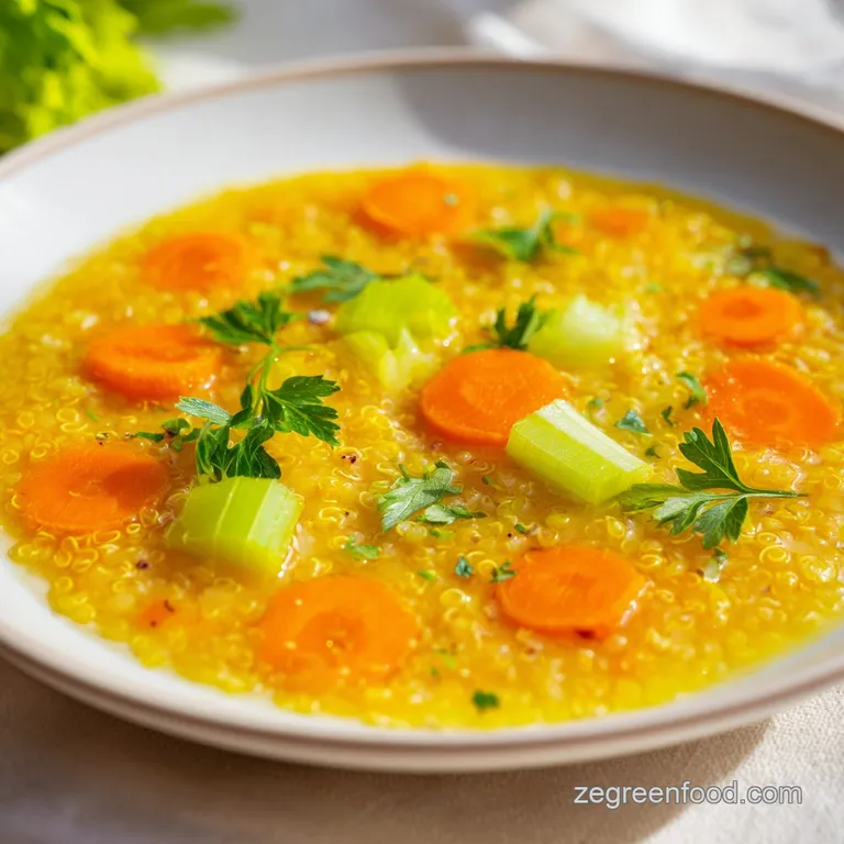 Vegetable Quinoa Soup: Hearty and Healthy