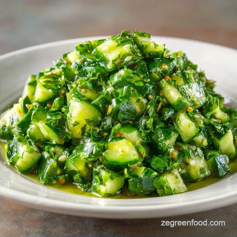 Viral Green Goddess Salad: Fresh and Crunchy